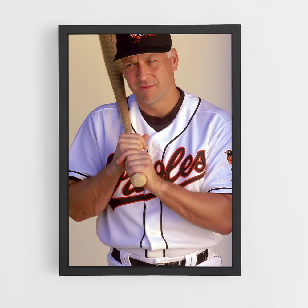 Poster Cal ripken bout – affiche Baseball (vue 2)